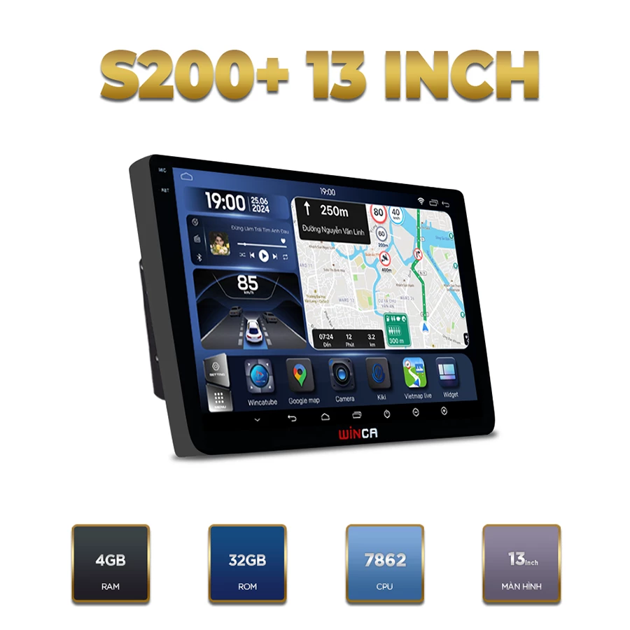 Màn Hình Android S200+ 13 Inch 2K