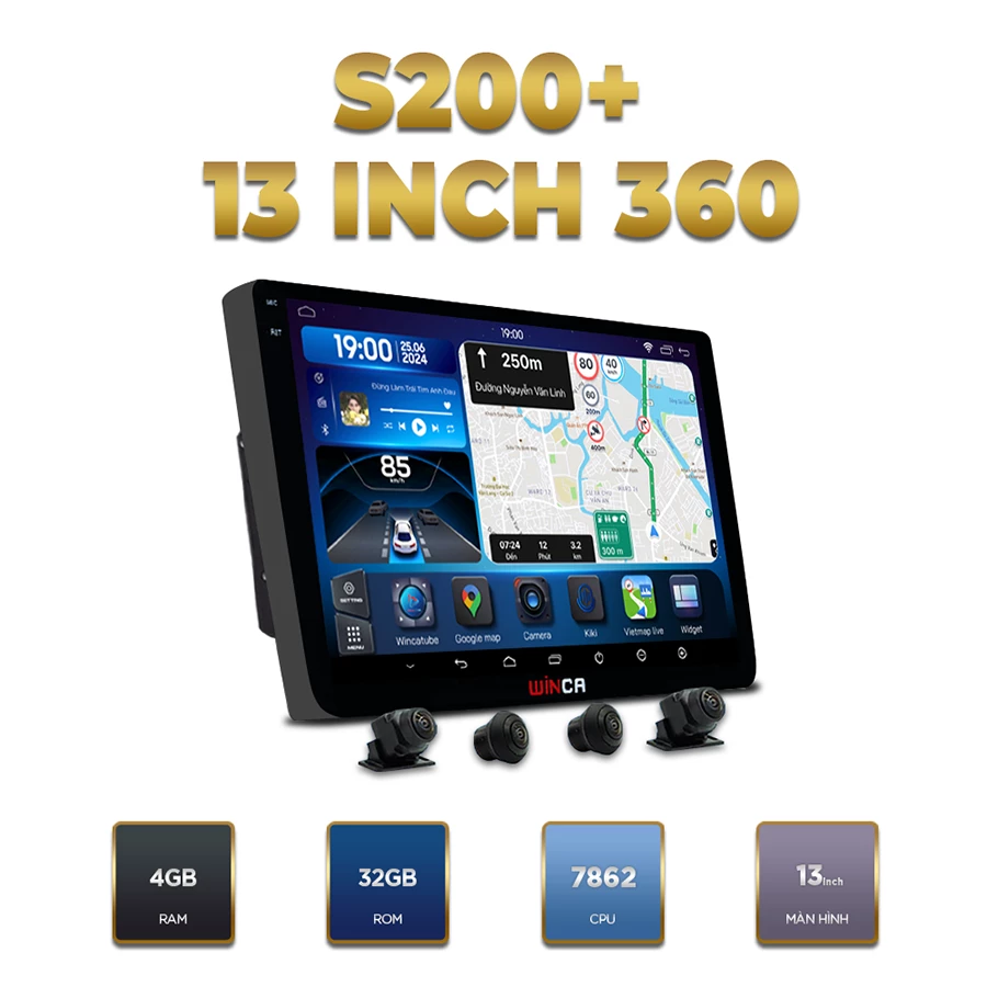 Màn Hình Android S200+ PRO 13 Inch 2K