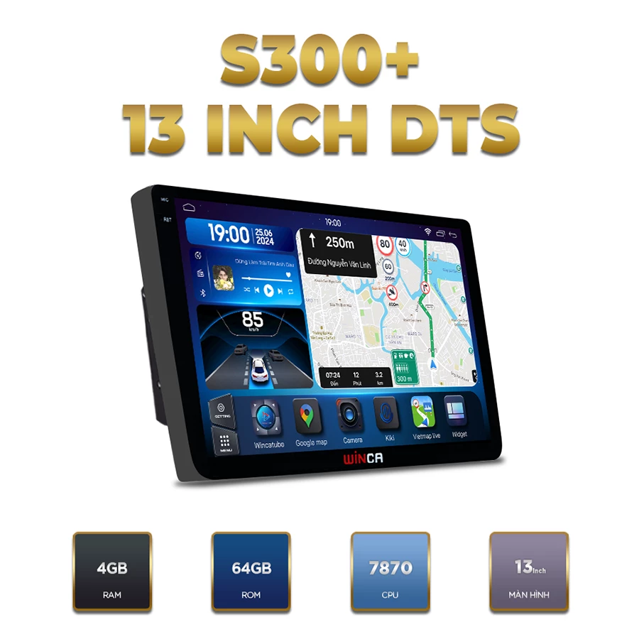 Màn Hình Android S300+ 13 Inch 2K DTS
