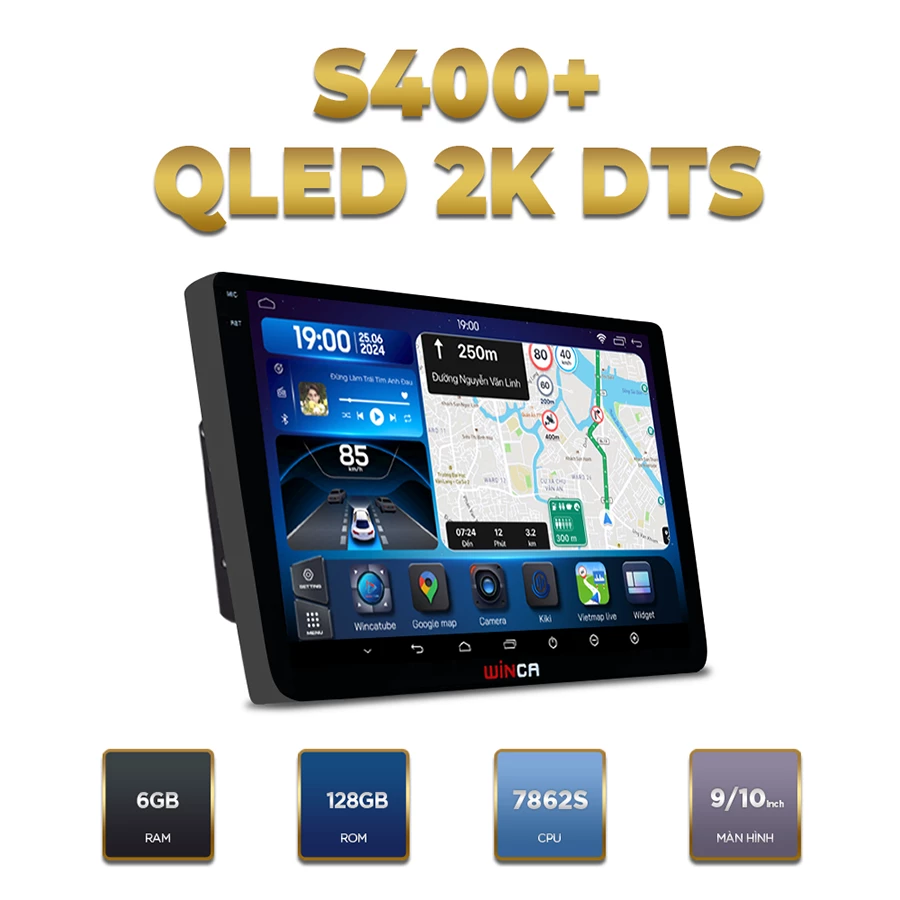 Màn Hình Android S400+ QLED 2K DTS