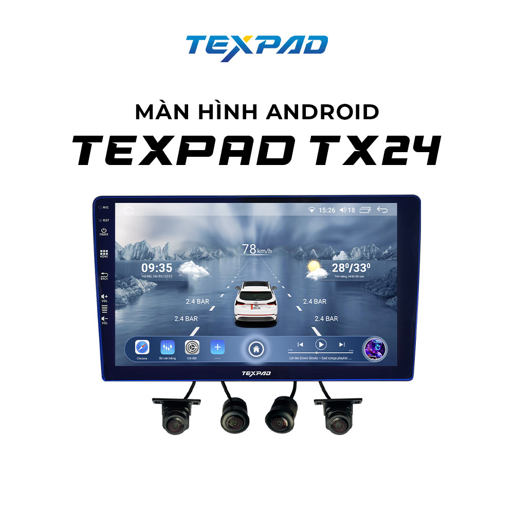 Màn hình ô tô TexPad TX24