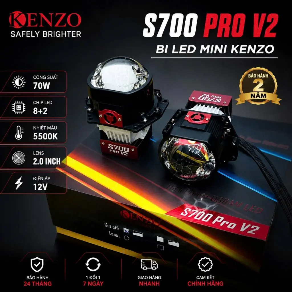 Bi Led Kenzo S700 Pro V2